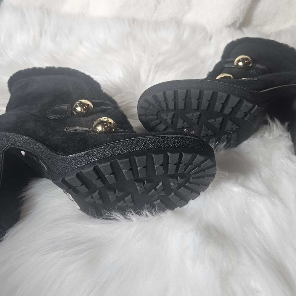Coach Lenora Shearling Boots - Picture 9 of 9